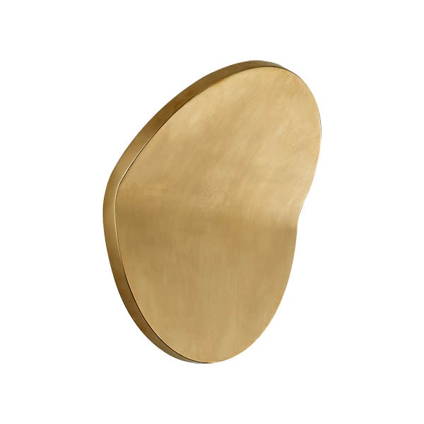 【Visual Comfort】アメリカ・ウォールライト「Bend Large Round Light」LED ゴールド（W305×D76×H279mm）