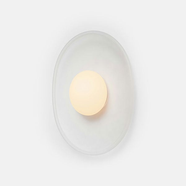 【RBW】アメリカ・デザイン照明　ウォールライト「Crepe Sconce」クリア（W320×D85×H378mm）