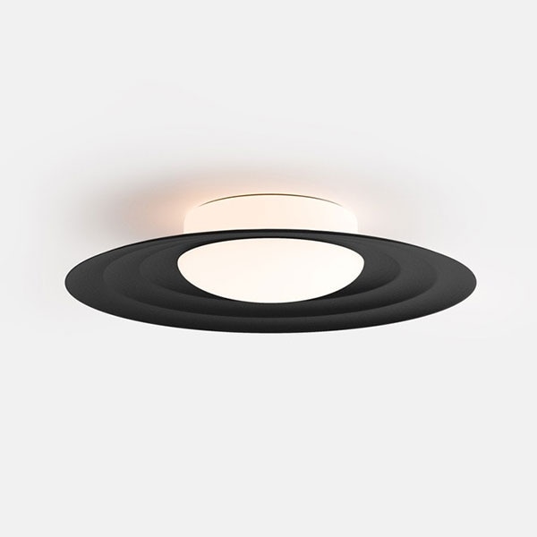 【RBW】アメリカ・デザイン照明　シーリングライト「Tidal」ブラック（φ789×H158mm）