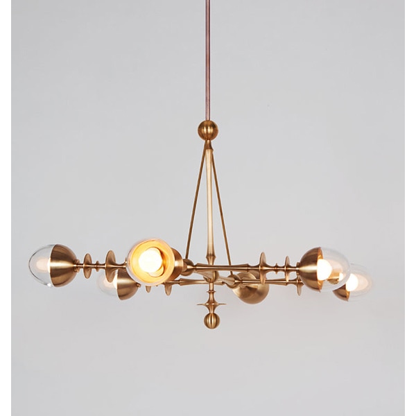 【Roll & Hill】アメリカ・デザイン照明 「Rue Sala」バブルシャンデリア 全2色（W2310×D160×H190mm）