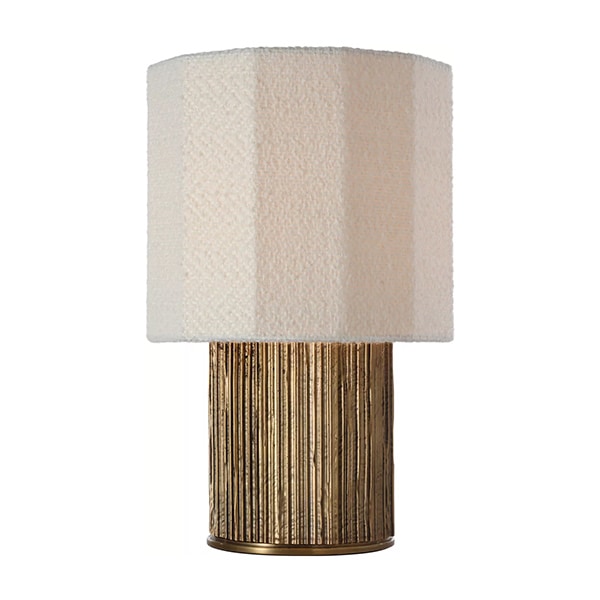 【Visual Comfort】アメリカ「Fumar 18」テーブルライト 1灯 ゴールド (W280×H432mm)