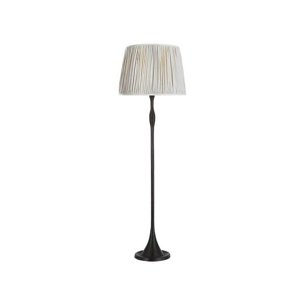 【Visual Comfort】アメリカ・フロアライト「Romero Medium Floor Lamp」1灯　ブロンズ・ブルー (W533×H1346mm)