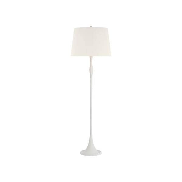【Visual Comfort】アメリカ・フロアライト「Romero Medium Floor Lamp」1灯　ホワイト (W533×H1346mm)