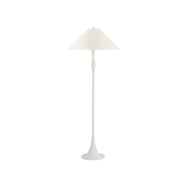 【Visual Comfort】アメリカ・フロアライト「Romero Medium Floor Lamp」1灯　ホワイト (W533×H1346mm)