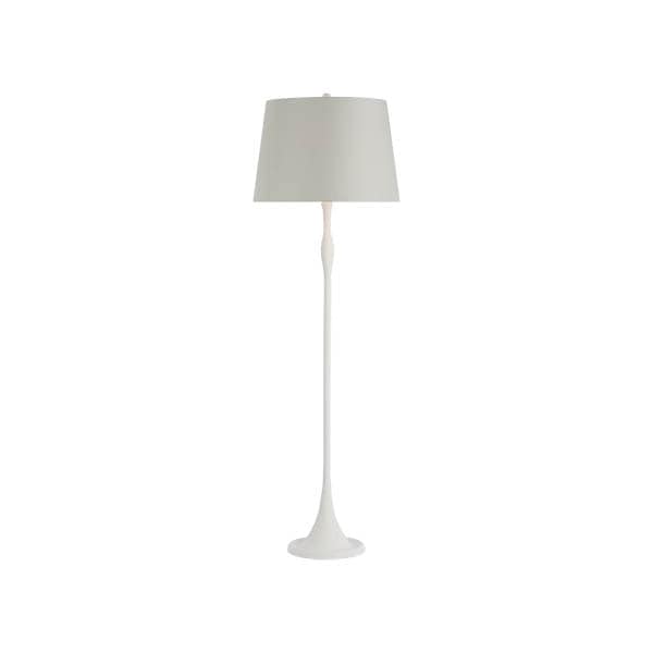 【Visual Comfort】アメリカ・フロアライト「Romero Medium Floor Lamp」1灯　ホワイト・ブルー (W533×H1346mm)