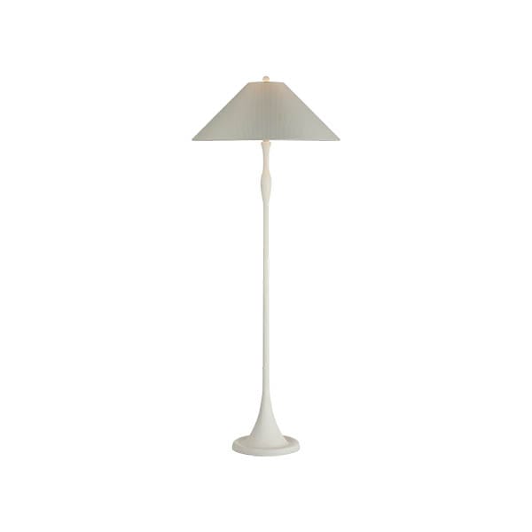 【Visual Comfort】アメリカ・フロアライト「Romero Medium Floor Lamp」1灯　ホワイト・ブルー (W533×H1346mm)