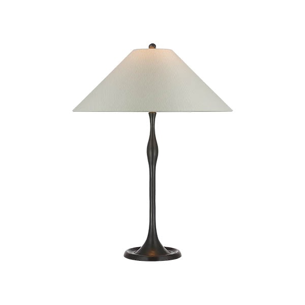 【Visual Comfort】テーブルライト 1灯 「Romero Medium Table Lamp」　ブロンズ・ブルー (W406×H711mm)