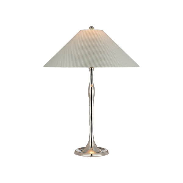 【Visual Comfort】テーブルライト 1灯 「Romero Medium Table Lamp」　シルバー・ブルー (W406×H711mm)