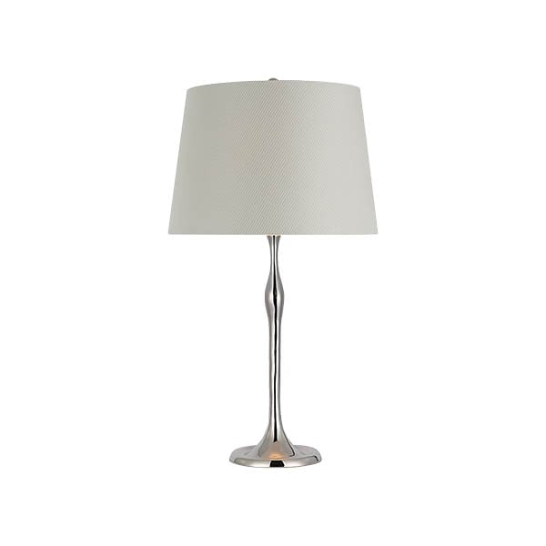 【Visual Comfort】テーブルライト 1灯 「Romero Medium Table Lamp」　シルバー・ブルー (W406×H711mm)