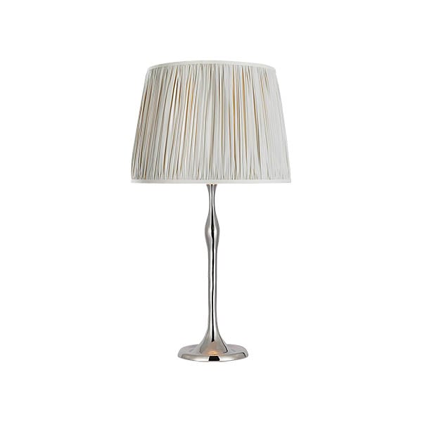 【Visual Comfort】テーブルライト 1灯 「Romero Medium Table Lamp」　シルバー・ブルー (W406×H711mm)