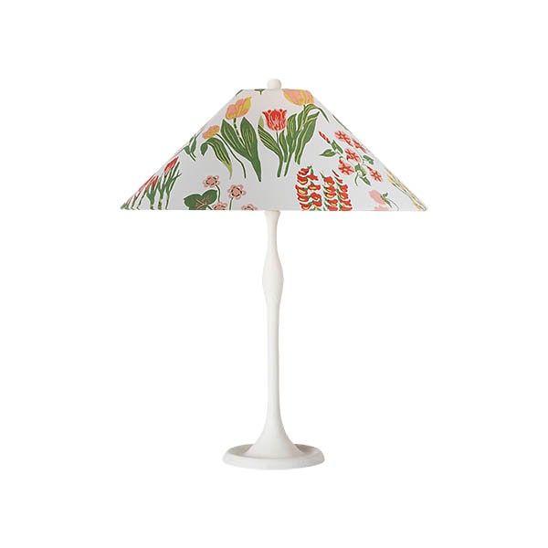 【Visual Comfort】テーブルライト 1灯 「Romero Medium Table Lamp」　ホワイト・マルチカラー (W406×H711mm)