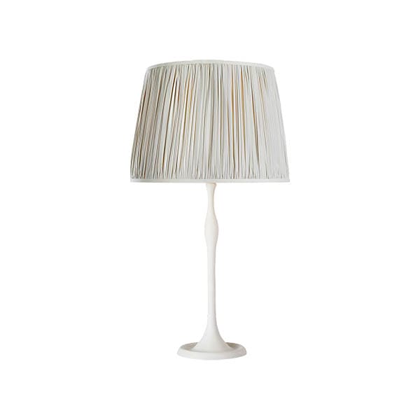 【Visual Comfort】テーブルライト 1灯 「Romero Medium Table Lamp」　ホワイト・ブルー (W406×H711mm)