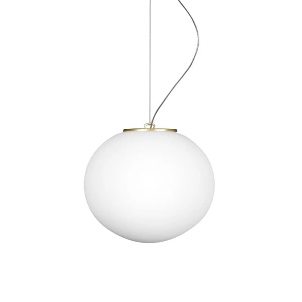 【LEUCOS】イタリア・デザイン照明「Sphera」ペンダントライト　ゴールド（φ450×H390mm）