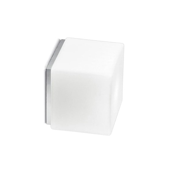 【LEUCOS】イタリア・デザイン照明「Cubi」ウォールライト　グレー（W160×D155×H160mm）