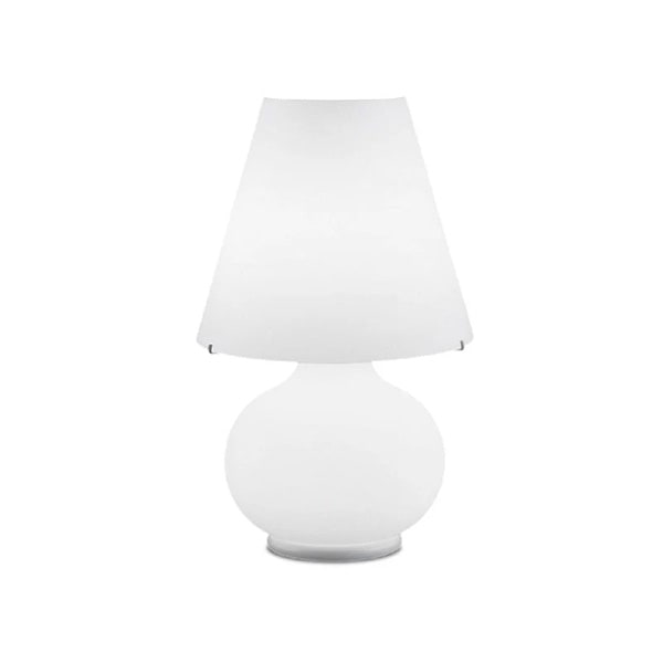 【LEUCOS】イタリア・デザイン照明「Paralume」テーブルライト　ホワイト（φ350×H560mm）