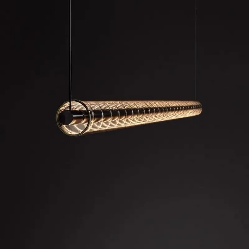 ミニマリスト クリアガラス リニアペンダントライト（W1300／W1500mm）