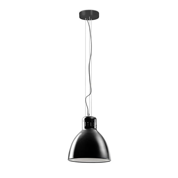 【LEUCOS】イタリア・デザイン照明「JJ Big」ペンダントライト　ブラック（φ410×H430mm）