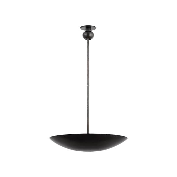 【Visual Comfort】アメリカ・デザイン照明 ペンダントライト「Comtesse Medium Uplight Chandelier」　6灯　ブロンズ（W610×H102mm）