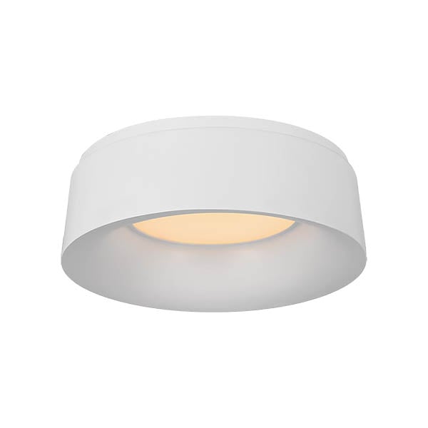 【Visual Comfort】アメリカ・デザイン照明 フラッシュマウント「Halo Small Flush Mount」LED　ホワイト（W279×H102mm）