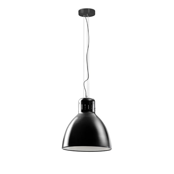 【LEUCOS】イタリア・デザイン照明「JJ Great」ペンダントライト　ブラック（φ560×H590mm）