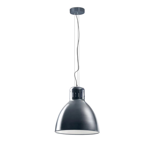 【LEUCOS】イタリア・デザイン照明「JJ Great」ペンダントライト　グレー（φ560×H590mm）