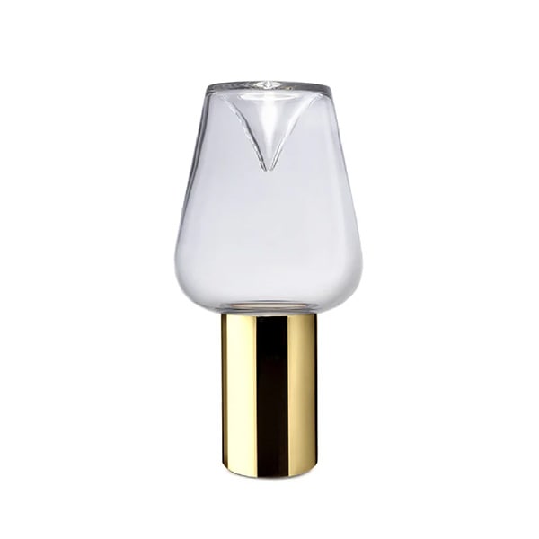 【LEUCOS】イタリア・デザイン照明「Aella」テーブルライト　ゴールド（φ172×H350mm）