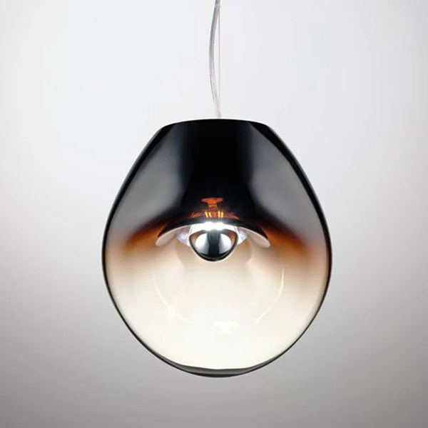 【LEUCOS】イタリア・デザイン照明「Lightbody」ペンダントライト　バーガンディ（W250～300mm）