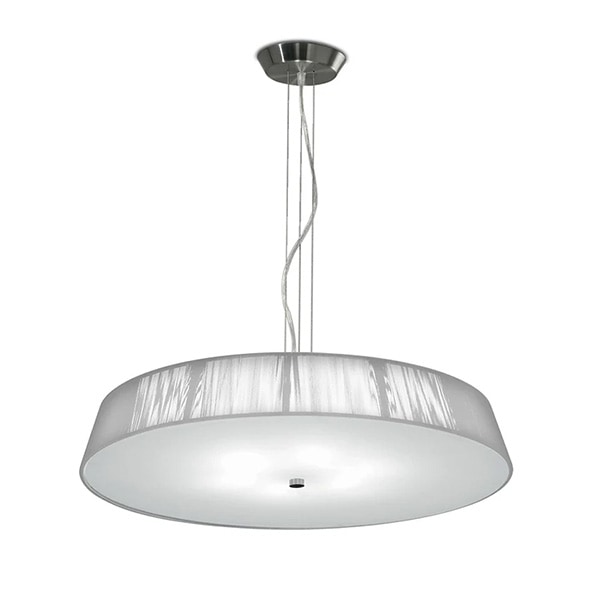 【LEUCOS】イタリア・デザイン照明「Lilith」ペンダントライト　ホワイト（φ710×H100mm）