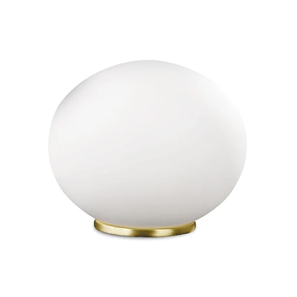 【LEUCOS】イタリア・デザイン照明「Sphera」テーブルライト　ゴールド（φ370×H310mm）