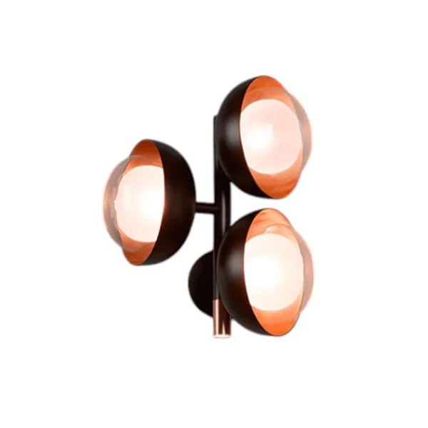 【TOOY】イタリア・デザイン照明「Muse」ウォールライト　コッパー（W350×D240×H420mm）