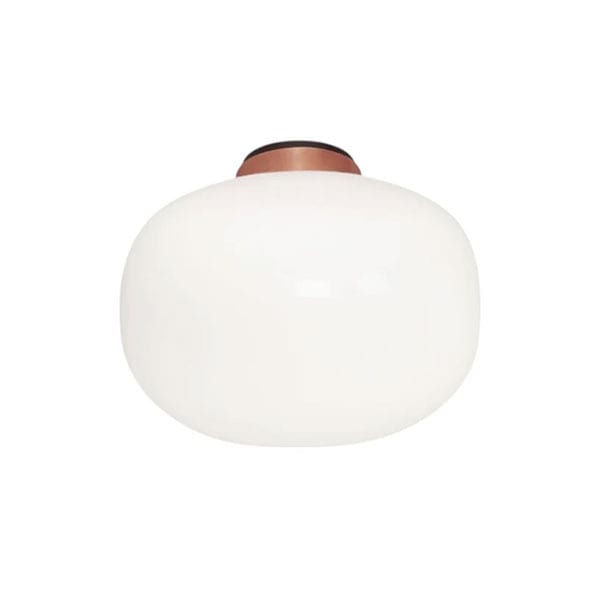 【TOOY】イタリア・デザイン照明「Legier」シーリングライト　コッパー（φ350×H260mm）