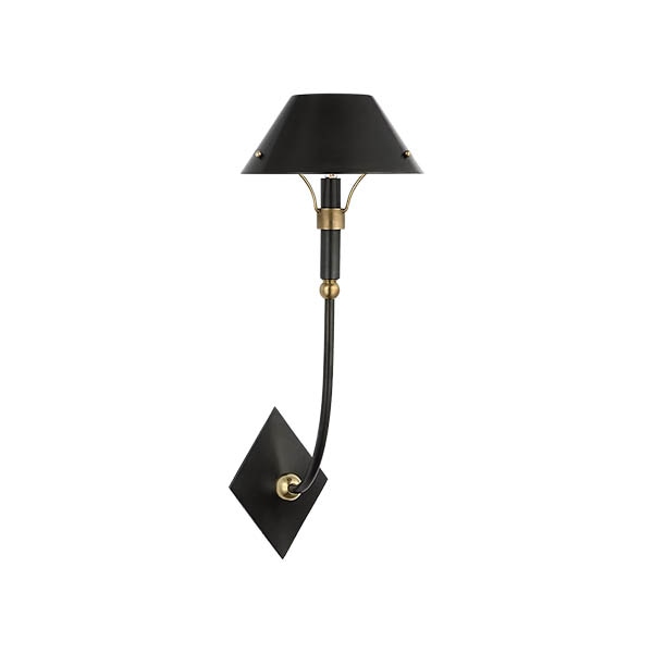 【Visual Comfort】アメリカ・ウォールライト「Turlington Large Sconce」1灯 ブロンズ（W203×D305×H584mm）