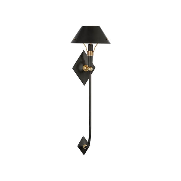 【Visual Comfort】アメリカ・ウォールライト「Turlington XL Sconce」1灯 ブロンズ（W203×D229×H762mm）