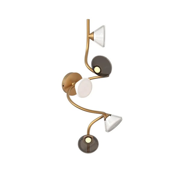 【TOOY】イタリア・デザイン照明「Linfa」ウォールライト（W243×D360×H780mm）