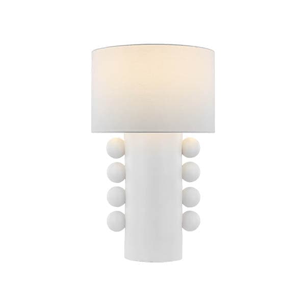 【Visual Comfort】コードレス・テーブルライト LED「Tiglia Tall Cordless Table Lamp」ホワイト(W457×H787mm)