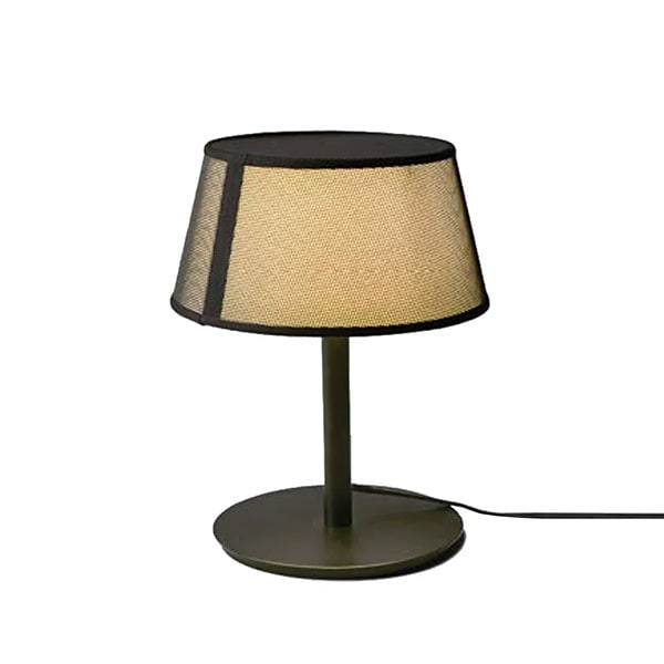 【TOOY】イタリア・デザイン照明「Lilly」テーブルライト　ブラック（φ220×H280mm）