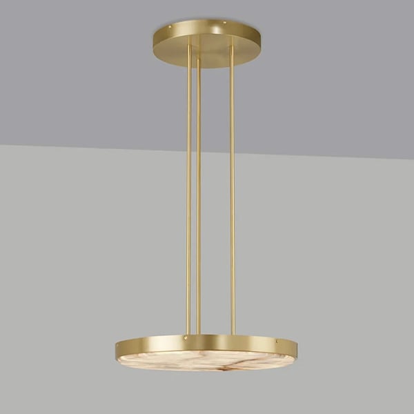 【CTO Lighting】イギリス・デザイン照明「Anvers」ペンダントライト　ゴールド（φ545×H68mm）