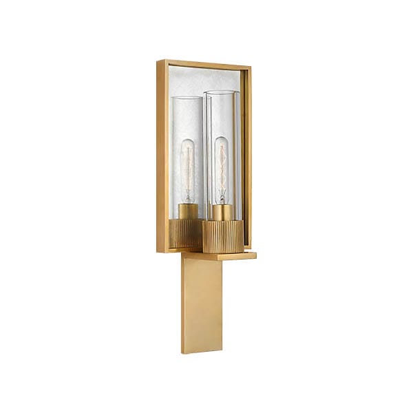 【Visual Comfort】アメリカ・ウォールライト「Beza Single Reflector Sconce」1灯 ゴールド（W127×D76×H406mm）