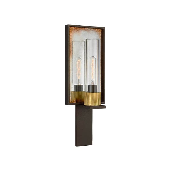 【Visual Comfort】アメリカ・ウォールライト「Beza Single Reflector Sconce」1灯 ブラック（W127×D76×H406mm）