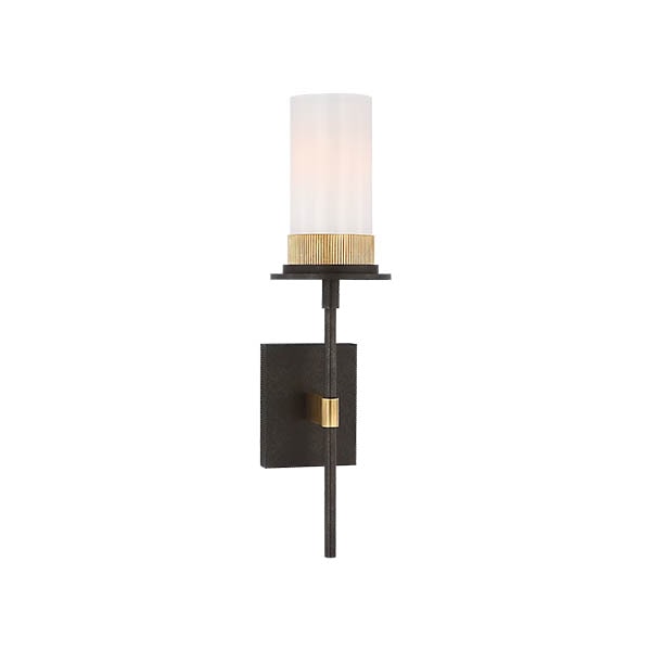 【Visual Comfort】アメリカ・ウォールライト「Beza Medium Tail Sconce」1灯 ブラック（W127×D152×H483mm）