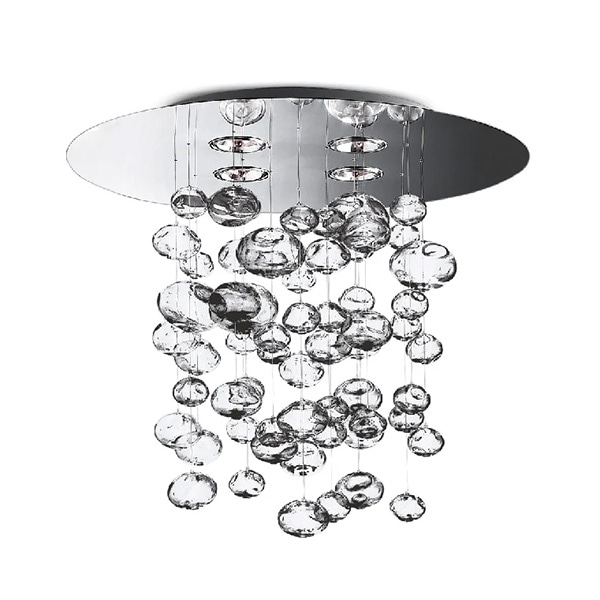 【LEUCOS】イタリア・デザイン照明「Ether」シーリングペンダントライト（φ1000×H860mm）