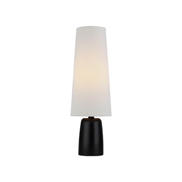 【Visual Comfort】テーブルライト 1灯 「Jinny Medium Table Lamp」　ブラック (W127×H432mm)