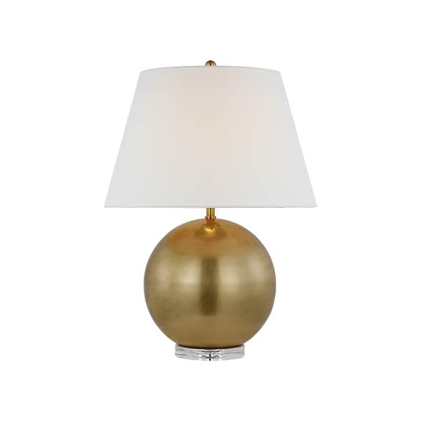 【Visual Comfort】テーブルライト 1灯 「Balos Medium Table Lamp」　ゴールド (W470×H648mm)