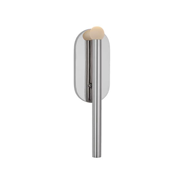 【Visual Comfort】アメリカ・ウォールライト「Rousseau Medium Bath Sconce」LED シルバー・エッチングクリスタルオーブ（W108×D83×H394mm）
