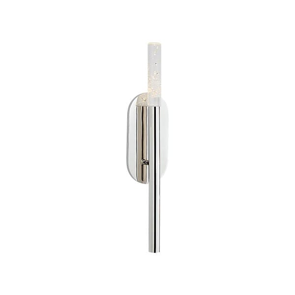 【Visual Comfort】アメリカ・ウォールライト「Rousseau Medium Bath Sconce」LED シルバー・シードガラス（W108×D76×H508mm）