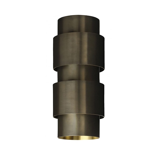 【CTO Lighting】イギリス・デザイン照明「Ring」ウォールライト　ブロンズ（W120×H300mm）