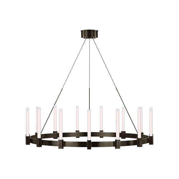 【Visual Comfort】アメリカ・デザイン照明 シャンデリア「Mafra XL Chandelier」LED　ブロンズ（W1067×H292mm）