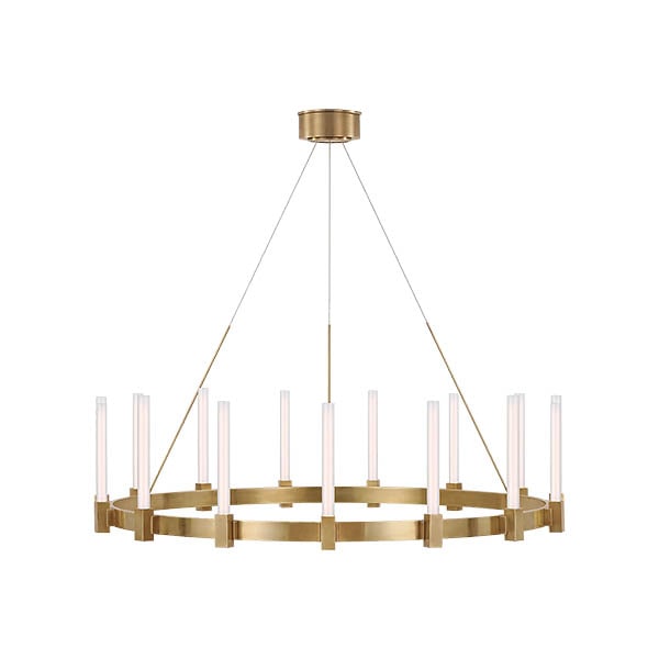 【Visual Comfort】アメリカ・デザイン照明 シャンデリア「Mafra XL Chandelier」LED　ゴールド（W1067×H292mm）