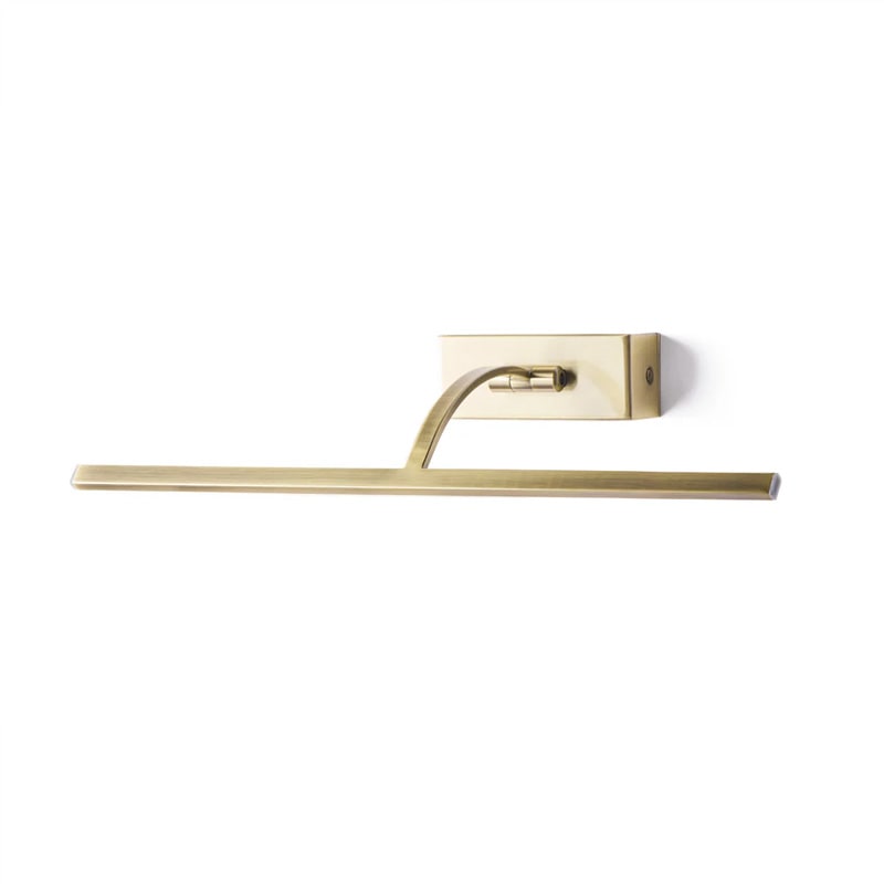 【Pooky】イギリス・デザイン照明「blake-medium」ピクチャーライト ゴールド（W455×D160mm）