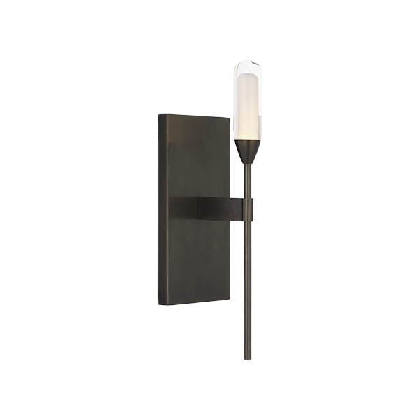 【Visual Comfort】アメリカ・ウォールライト「Overture Medium Sconce」LED ブロンズ（W95×D95×H311mm）